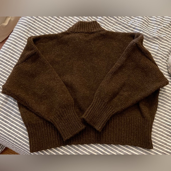 Babaa jumper 15 wool sweater in earth - Picture 3 of 5